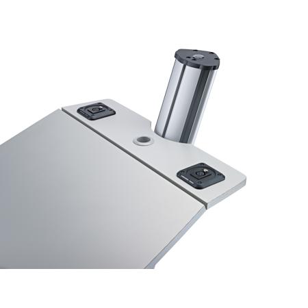 K&M 12386 Ovation Pro Series Lectern, Silver