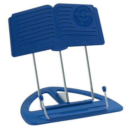 K&M 12450 Uni-Boy Classic Book Stands, 12 Pack, Blue