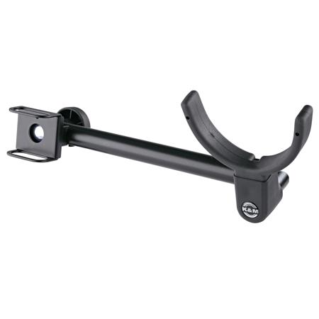 K&M 13497 Bass Holder for Orchestra Chairs, Black