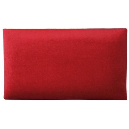 K&M 13802 Velvet Seat Cushion for Piano Benches, Red
