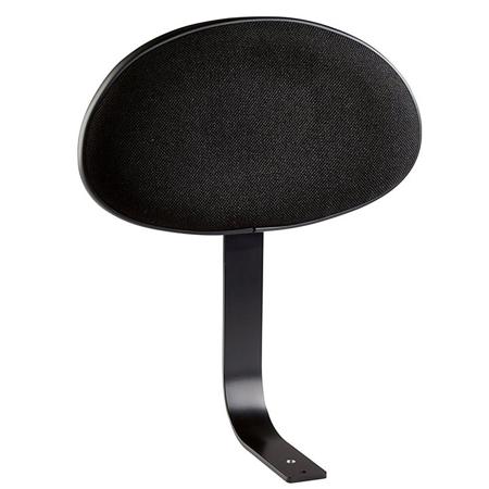 K&M 14033 17" Backrest, Black Fabric