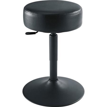 K&M 14092-000-55 Round Piano Stool with Pneumatic Spring Height Adjustment