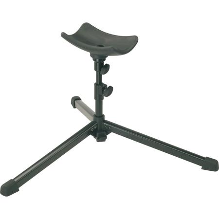 K&M 14952 Tuba Performer Stand for Children, 9.84-15.74" Height, Black