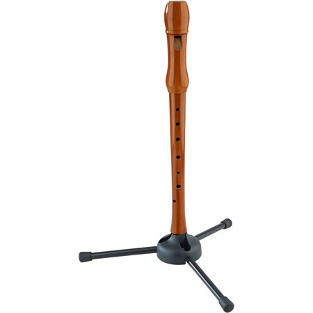 K&M 152/5 Recorder Stand for Alto/Tenor Recorders, Q2 - 2018, Black