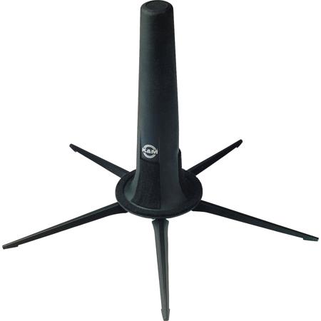 K&M 15290 Soprano Saxophone Stand, 9.84" Height, Black