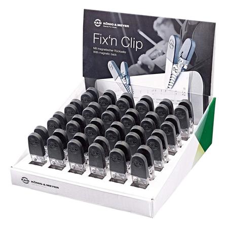 K&M 16055 Fix'n Clips for Sheet Music, 24 Pieces