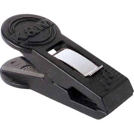 K&M 16060 Clip for Holding Sheet Music/Reports/Notes, 4-Pack, Black