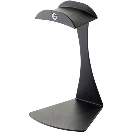 K&M 16075 16075 Headphone Table Stand, Structured Black