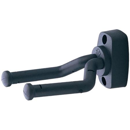 K&M 16280 Guitar Wall Mount, Black