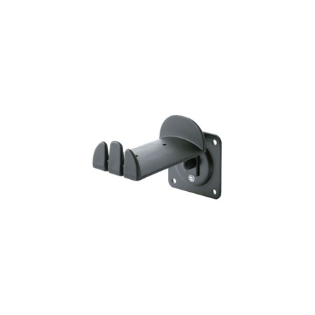 K&M 16310 Headphone Wall Holder, Black
