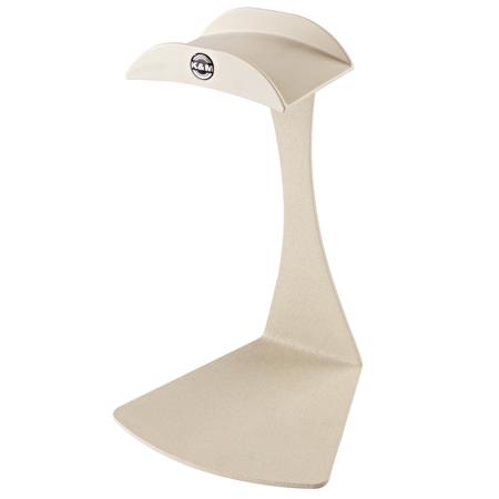 K&M 16075 Tabletop Headphone Stand, Sand Beige