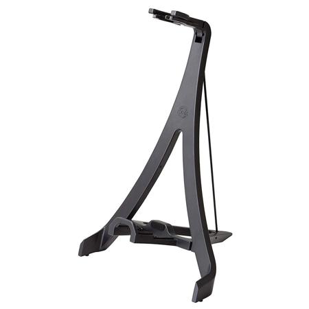 K&M 17650 Folding Guitar Stand Carlos, Black