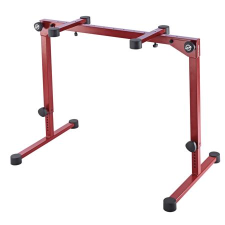 Table-Style Keyboard Stand, Omega Pro, Ruby Red
