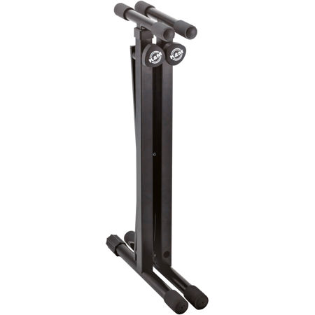 K&M 18826 Equipment Stand, Black