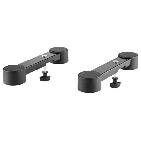 K&M 18827 Stage Piano Support for Omega Stand, Black