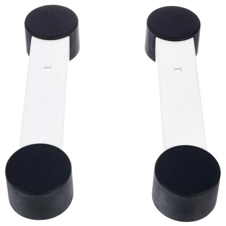K&M 18827 Stage Piano Support for Omega Stand, Pure White