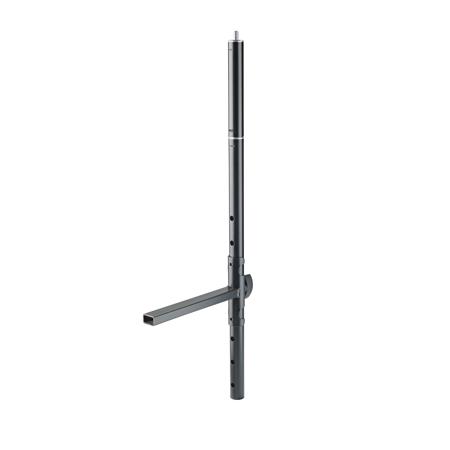 K&M 18832 Extension Rod, Black