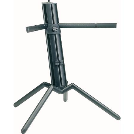 K&M 18840 Baby Spider Pro Keyboard Stand, 38.9" Height, Black Anodized