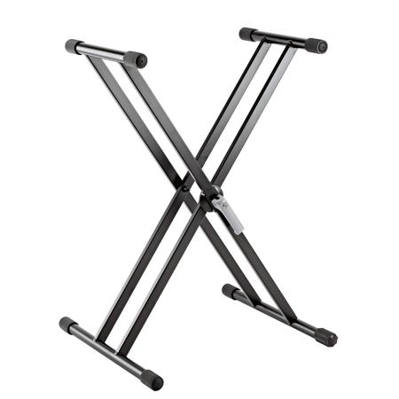 18997 Keyboard Stand, 110.1 lbs Capacity, Black