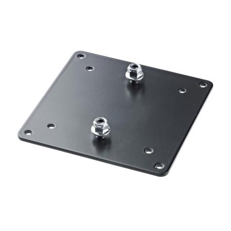 K&M 19615 Adapter Plate for VESA MIS-D 75x100mm Monitors, Black