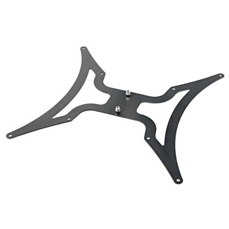 K&M 19618 Adapter Plate for VESA MIS-F 400x400mm Monitors, Black