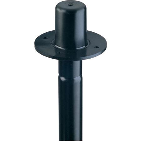 K&M 19654 Plastic Flange Adapter for Speakers, 2.38" Installation Depth, Black