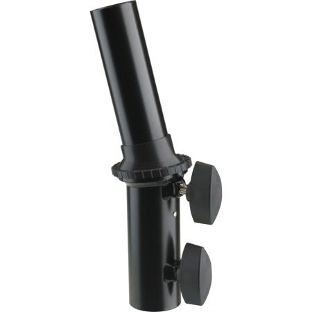 K&M 19670 Speaker Tilt Connector, 9.05" Height, 55.06 lb Capacity, Black