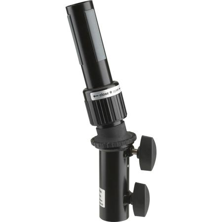 K&M 19674 Speaker Tilt Connector with Ring Lock, 11.81" Height, Black