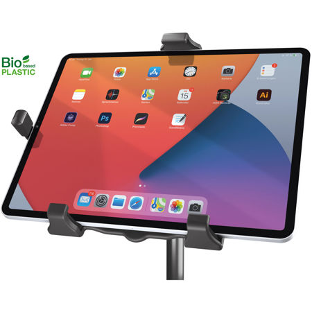K&M 19744 Universal Tablet PC Stand Holder, Black