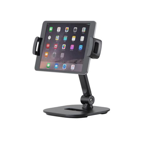 K&M 19800 Tabletop Stand for Smartphones and Tablets, Black