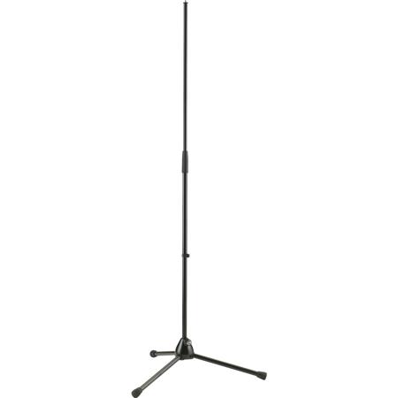 K&M 20130 Tripod Microphone Stand, 35.43-63.18" Height, Black