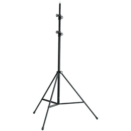 K&M 20811 Overhead Adjustable Microphone Stand, 72.83-173.22" Height, Black