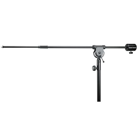 K&M 21232 Boom Arm, 42.12 to 73.62 Adjustable Length, Black
