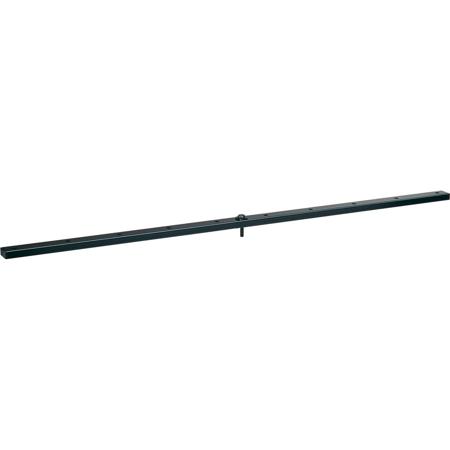 K&M 213/9 Crossbar for Light Stand, Rectangular Steel Tubing, Black