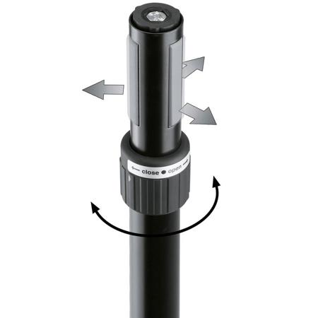 K&M 21467 Speaker Stand with Ring Lock