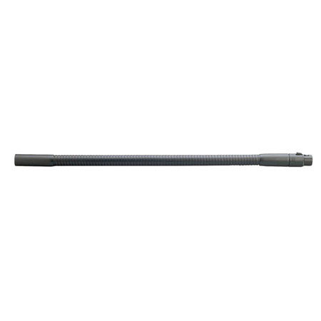 K&M 230/3 15.7" Gooseneck w/ Lateral Cable Outlet & XLR Connector Bushing, Black