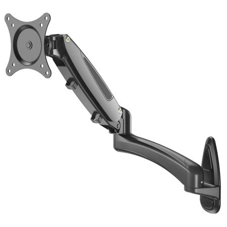 K&M 23870 Monitor Wall Mount, Black