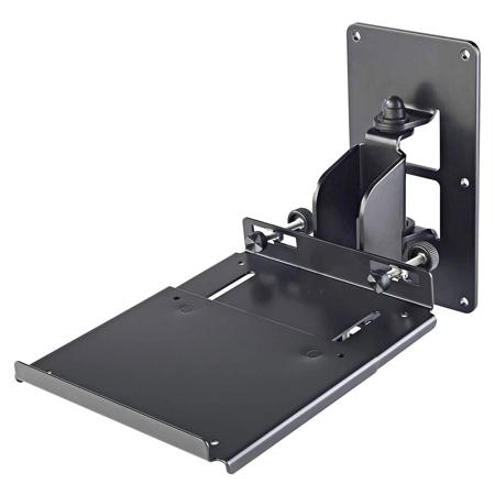 K&M 24171 Speaker/Monitor Wall Mount with Sheet, Black