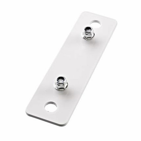 K&M 24358 Speaker Wall Mount Adapter Panel 5, White