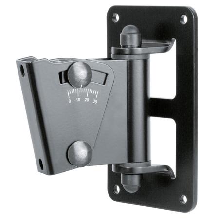 K&M 24471 Speaker Wall Mount, 33.04lbs Capacity, Black