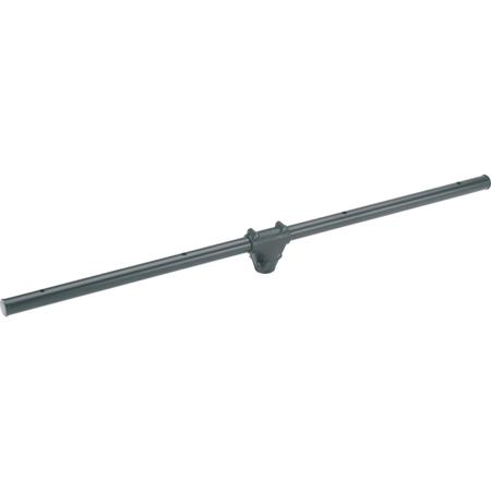 K&M 24622 Aluminum Crossbar, Black