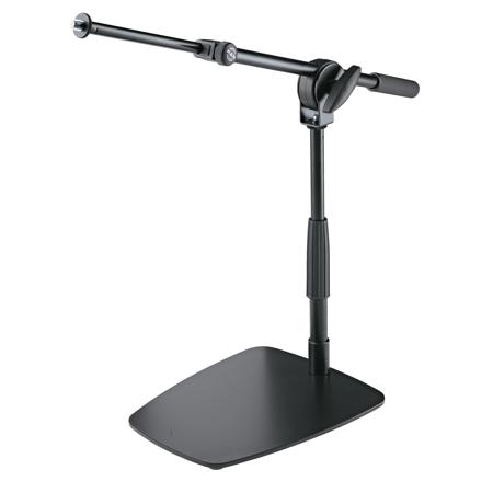 K&M 25993 Tabletop/Floor Microphone Stand,10.82 to 15.94"Adjustable Height,Black