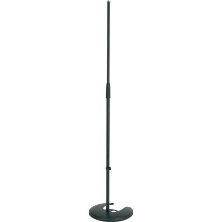 K&M 26045 Stackable Microphone Stand, 34.25-62" Height, Black