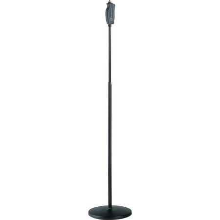 K&M 26085 One-Hand Microphone Stand, 41.73-70.47" Height, Black