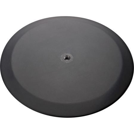 K&M Flat Round Base Plate for M20 Threaded Bolt Distance Rods