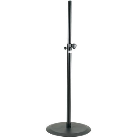 K&M 26735 Speaker Stand, 43.30-71.26" Height, 44.05 lb Capacity, Black
