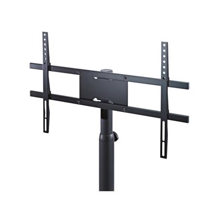 K&M 26783 Screen/Monitor Stand, 41.65-63.30" Height Adjustment, Structured Black