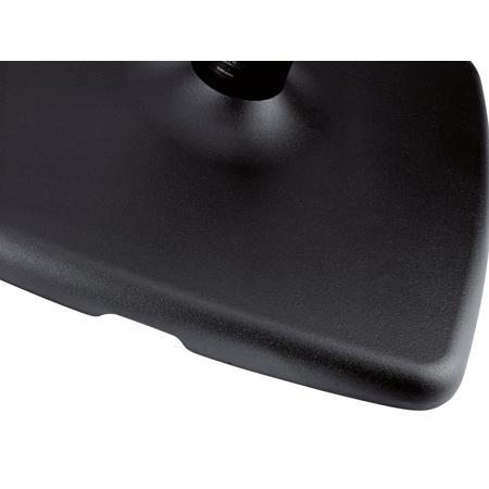 K&M 26791 Design Monitor Stand, 25.35-41.10" Adjustable Height, Structured Black