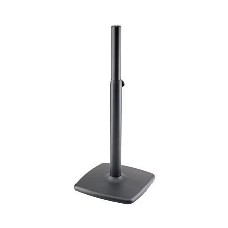K&M 26795 Design Monitor Stand, 31.26-52.91" Adjustable Height, Structured Black