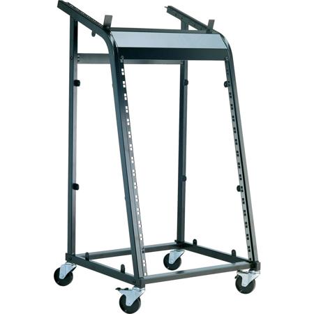 K&M 28200 19" Rack Wagon, 41.73" Height, Black